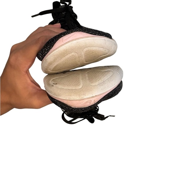 Nike Free | knit Women's Black and Pink Athletic Shoes size 9 - Picture 6 of 7